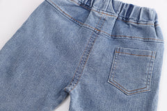 AS-2589B طقم ولادي 3 قطع ( فست صوف + قميص مصوف + بنطلون جينز )