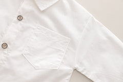 SSX220824-127 بدلة 3 قطع ( قميص + فست+ بنطلون)