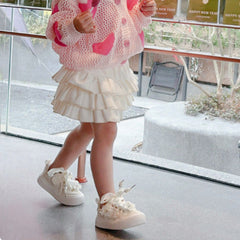 WDY260924-15 حذاء بناتي مورد فخم قالب مريح وطبي للمناسبات والاعياد