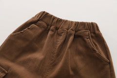 SSX220824-163 طقم ولادي 3 قطع ( بلوزة + جكيت + بنطلون)