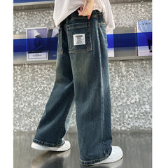 WZH301124-39 بنطلون جينز ولادي