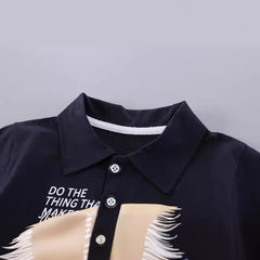 SSX220824-11 طقم قطن صيفي قطعتين ( بلوزة + شورت )