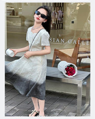 RM150424-33 فستان بناتي مودرن ناعم