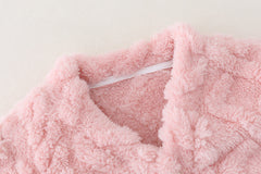 SSX220824-46 بجامة تقيلة كتير ليست فرو خفيف خامة ممتازة غسيل ولبس قطعتين ( جكيت + بنطلون)