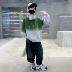 WZH301124-5 هودي ولادي قطن دافي