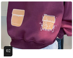 WZH301124-6 هودي ولادي قطن دافي