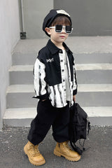 RM1227-41 طقم ولادي قطعتين ( قميص + بنطلون)