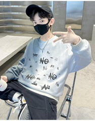 WZH301124-8 هودي ولادي قطن اصلي ربيعي خريفي دافية