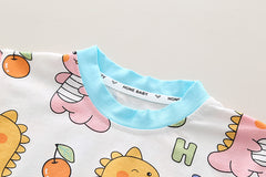 SSX220824-74 طقم صيفي قطعتين ( بلوزة + شورت)