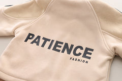 SSN040924-14 طقم شتوي تقيل مبطن بالكامل ( جكيت + بنطلون جينز مبطن )