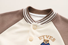 RM0608-15 طقم ولادي 3 قطع ( بلوزة + جكيت + بنطلون جينز )