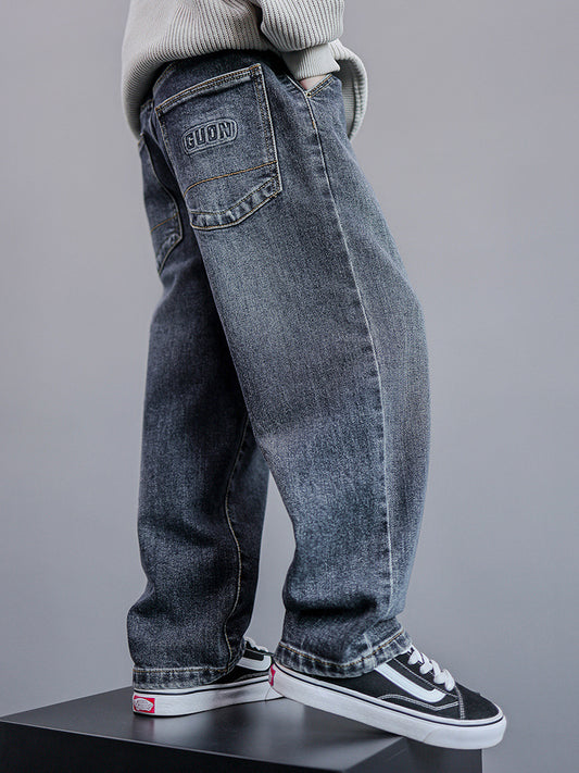 WZH301124-42 بنطلون جينز ولادي