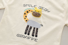 SSX220824-65 طقم ولادي صيفي قطعتين ( بلوزة + شورت)