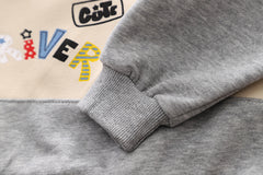 SSX220824-143 ترينج دبدوب قطن ربيعي خريفي قطعتين (بلوزة + بنطلون)