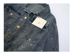 WZH191124-10 طقم جينز قطعتين (جكيت + بنطلون )