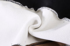 SSX220824-35 ترينج شتوي خريفي تقيل مبطن فرو قطعتين ( جكيت + بنطلون)