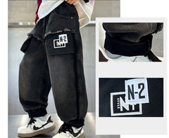 WZH301124-15 بنطلون جينز ستايل