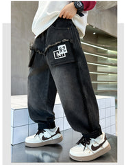 WZH301124-15 بنطلون جينز ستايل