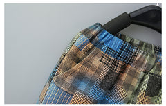 RM1227-11 بدلة ستان قطعتين ملونة ( جكيت + بنطلون )