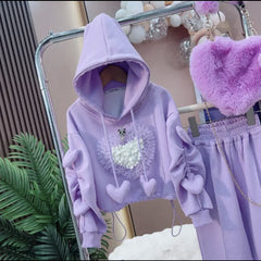 WZH191124-6 طقم قطعتن ( بلوزة + بنطلون)