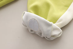 طقم ولادي قطن تقيل خريفي ربيعي 4 قطع ( جكيت + بلوزة + بنطلون + شنتة )SSN040924-39