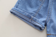 SSX220824-74 طقم صيفي قطعتين ( بلوزة + شورت)