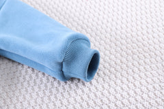 SSX220824-36 طقم ولادي شتوي تقيل مبطن فرو بالكامل قطعتين ( بلوزة + بنطلون)