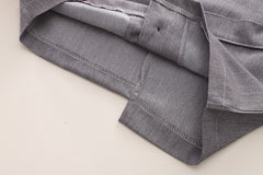 SSX220824-127 بدلة 3 قطع ( قميص + فست+ بنطلون)