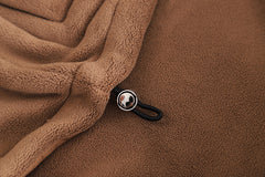 SSX220824-21 طقم ولادي شتوي تقيل مبطن فرو بالكامل 3 قطع ( جكيت + حقيبة + بنطلون)