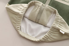 SSN040924-48 طقم تقيل خريفي ربيعي 4 قطع ( بلوزة + جكيت + حقيبة + بنطلون)