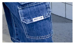 FU14042024-66 طقم ولادي صيفي قعطتين ( بلوز + بنطلون جينز)