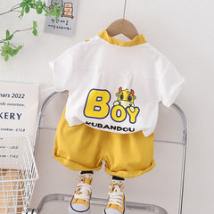 RM231223-14 طقم قطعتين ( بلوزة + شورت )