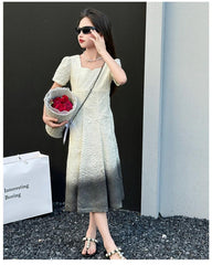 RM150424-33 فستان بناتي مودرن ناعم