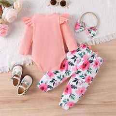 EU120424-18 طقم رومبير قطعتين ( تبان + بنطلون + بندانة )