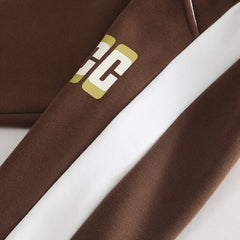 SSX220824-57 طقم ولادي شتوي تقيل مبطن فرو بالكامل قطعتين ( بلوزة + بنطلون)