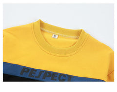 WZS040924-2 طقم سبورت قطن خريفي قطعتين ( بلوزة + بنطلون )