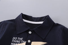 SSX220824-11 طقم قطن صيفي قطعتين ( بلوزة + شورت )