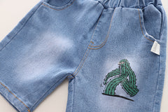 SSX220824-96 طقم صيفي قطعتين ( بلوزة + شورت)