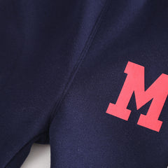 SSX220824-27 طقم ولادي شتوي تقيل مبطن فرو بالكامل قطعتين ( بلوزة + بنطلون)