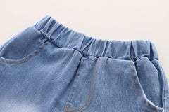 SSX220824-96 طقم صيفي قطعتين ( بلوزة + شورت)