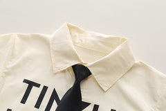 SSX220824-5 طقم ولادي 3 قطع ( قميص + شورت + جرافة )