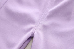 SSN040924-53 طقم بناتي قطن تقيل خريفي ربيعي قطعتين ( جكيت + بنطلون)