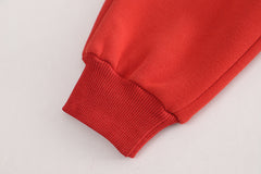 SSX220824-51 طقم ولادي شتوي تقيل مبطن فرو بالكامل قطعتين ( بلوزة + بنطلون) وعلى ظهر الطقم حقيبة