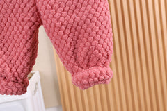 SSX220824-45 بجامة تقيلة جدا بناتي خامة ممتازة غسيل ولبس قطعتين ( جكيت + بنطلون)