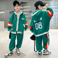 WZ261124-3 ترينج ماركة كوليتي مرتبة  خريفي شتوي ربيعي( جكيت + بنطلون)