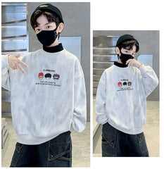 WZH301124-16 بلوزة شتوية مبطنة فرو تقيل