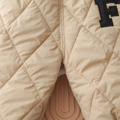 SSX220824-44 طقم خريفي شتوي ولادي تقيل نفخ مبطن قطعتين ( جكيت + بنطلون)