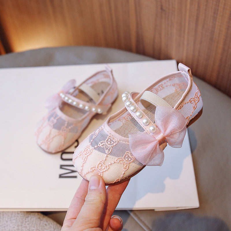 WDY260924-14 حذاء باليه بناتي صيفي ومريح للمناسبات