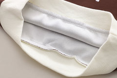 SSX220824-131 ترنج ولادي قطن تقيل دافي ربيعي خريفي قطعتين ( بلوزة+ جكيت)