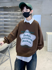 WZH301124-7 هودي قطن ربيع خريفي دافي أصلي